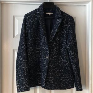 CABi jacquard blazer size 12